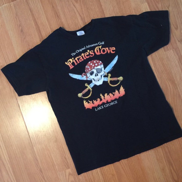 Vintage Other - ++ [vintage] • pirate’s cove lake george tee ++